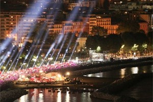panorama napoli notte
