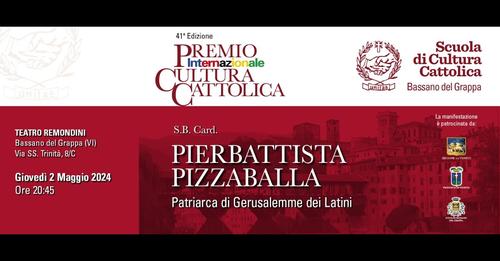 2 maggio 2025 - Premio Cultura Cattolica a S.B. Card. Pierbattista Pizzaballa, "Sapiente Costruttore di Pace"