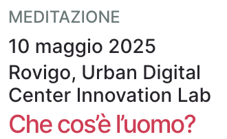 Padre Massimo Pazzini, ofm: Meditazione - Che cos'è l'uomo. Canti sulla condizione umana. Salmi 8 e 90.